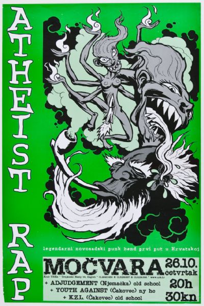 Atheist Rap at Mocvara Original  Posters - 2